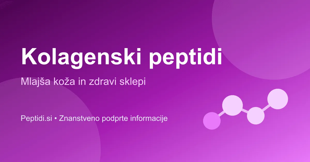 Kolagenski peptidi za mlajšo kožo: znanstveno dokazani rezultati